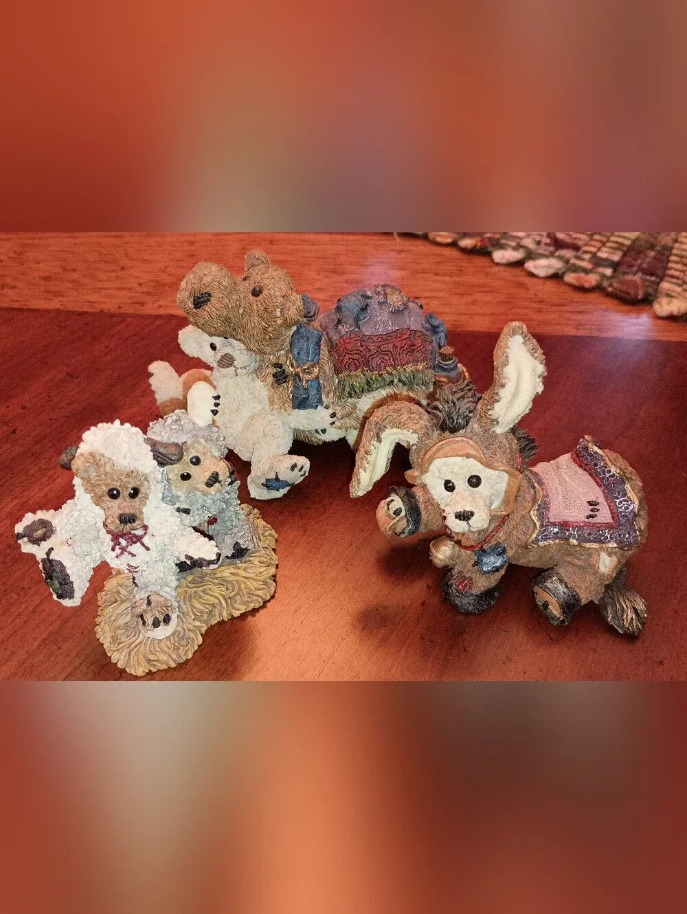 Boyds Bear Nativity Pageant 15 Pc. Set